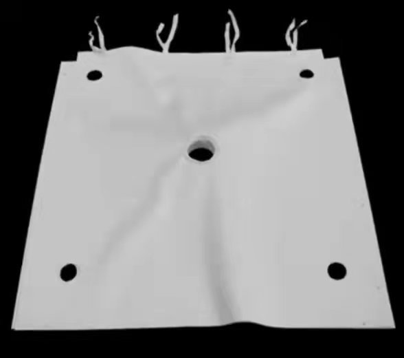 印染污水高壓隔膜壓濾機單復(fù)絲濾布